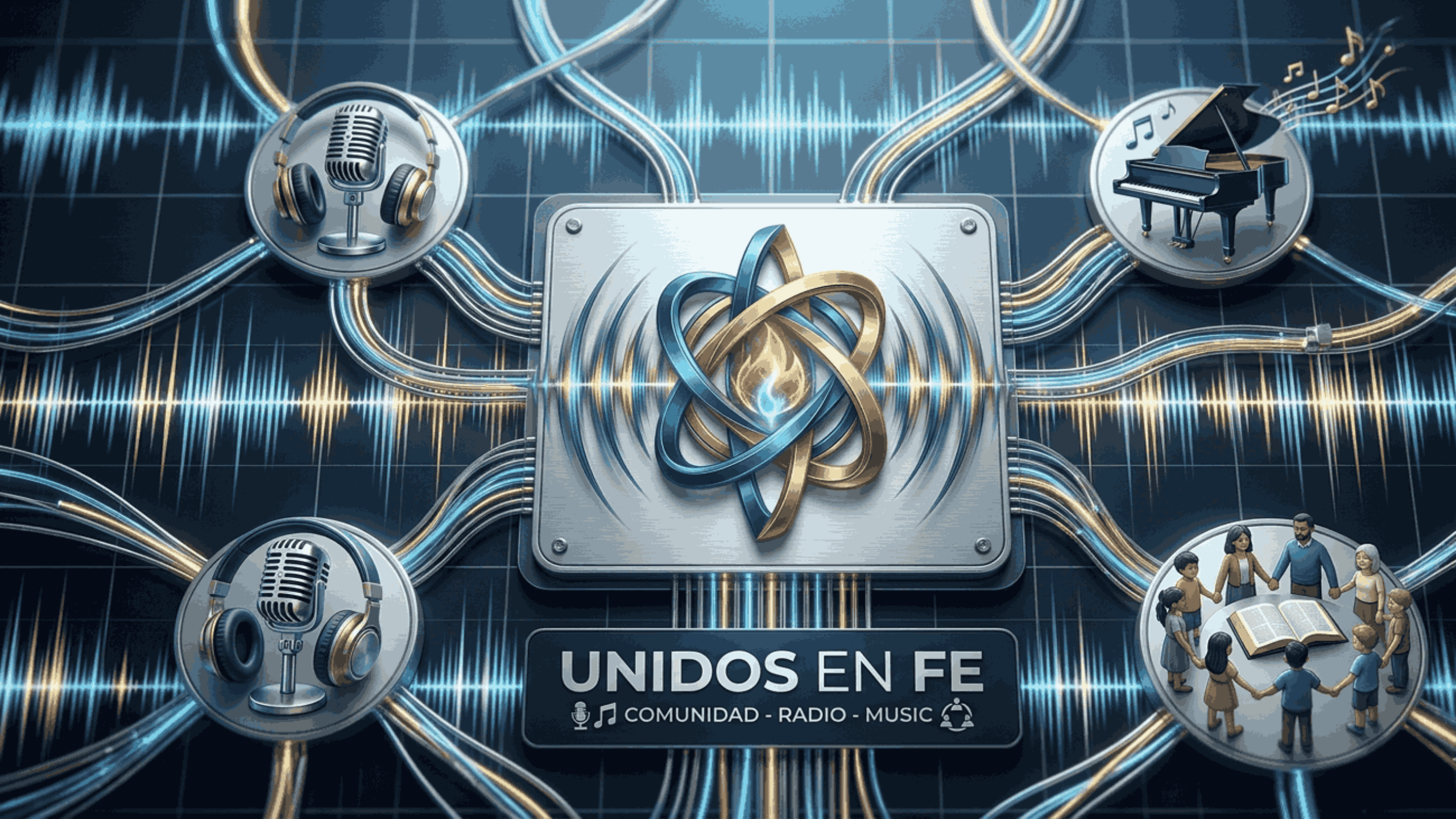 Unidos en Fe Banner